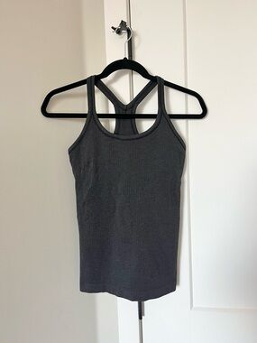 Grey Lululemon Ebb to Street Tank